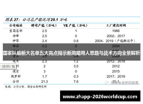 国家队最新大名单五大亮点揭示新周期用人思路与战术方向全景解析